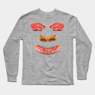 Meat head4 Long Sleeve T-Shirt